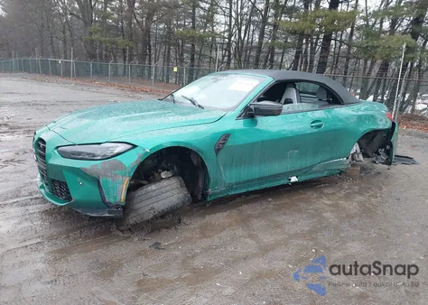 2022 BMW M4 Competition xDrive z USA, uszkodzony, nr VIN WBS33BA0XNCK18007